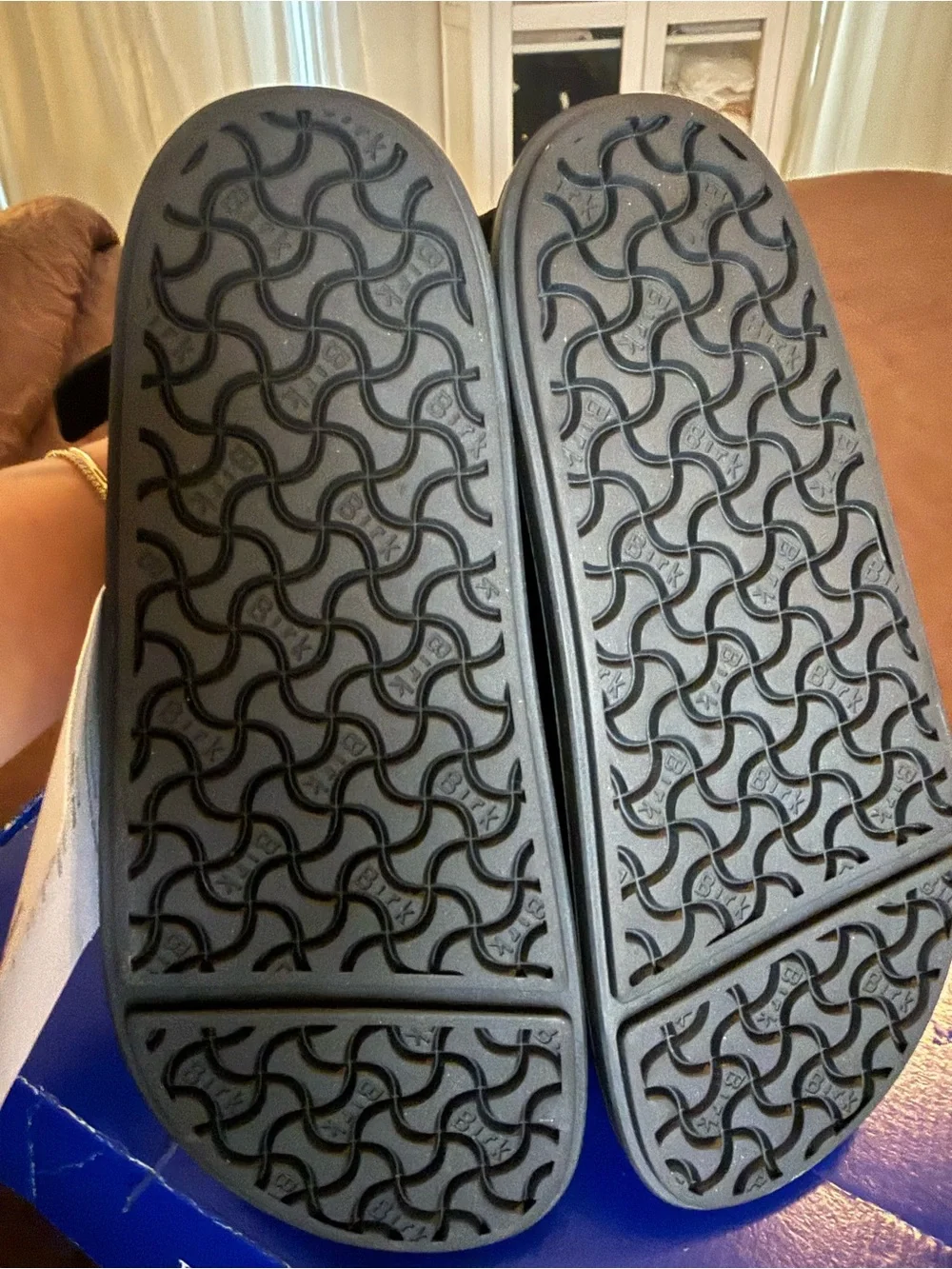 Birkenstock black leather